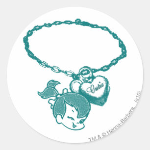 PEBBLES™ Cutie Chain Classic Round Sticker