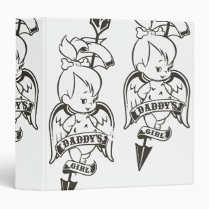 PEBBLES™ Daddy's Girl B&W Binder