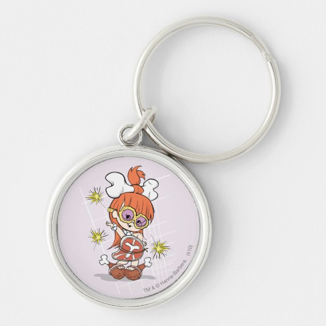 PEBBLES™ Goes Gaga Keychain (Front)