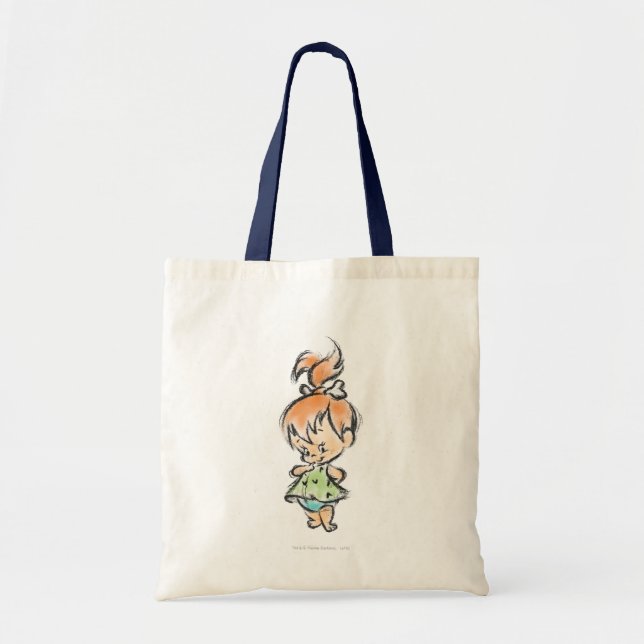PEBBLES™ - Hand Drawn Sketch Tote Bag (Front)