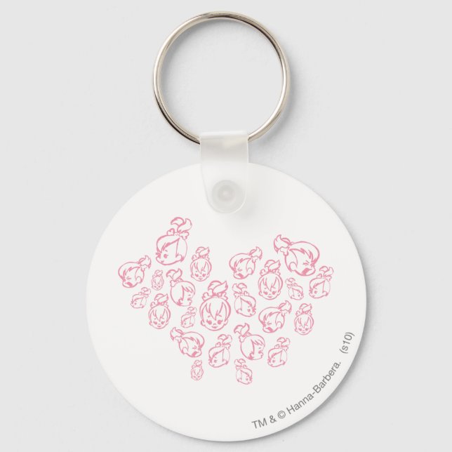 PEBBLES™ In All Flavours Keychain (Front)