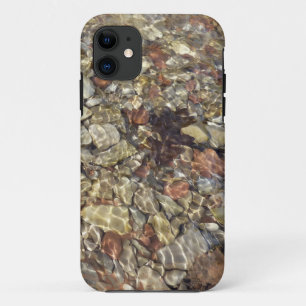 Pebbles in Taylor Creek Nature Photography iPhone 11 Case