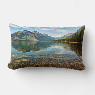 Pebbles in the Lake Lumbar Pillow