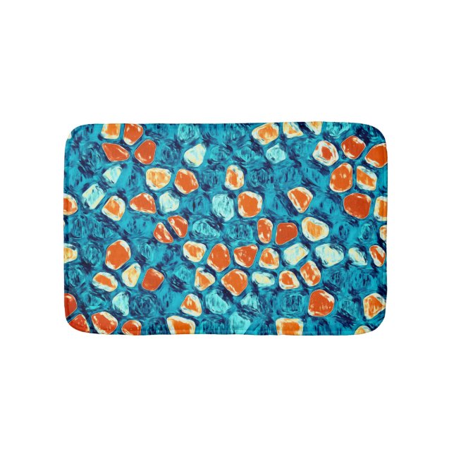 Pebbles in Water Bath Mat (Front)