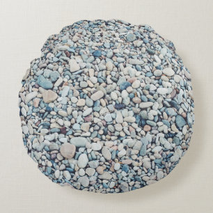 Pebbles lot round pillow