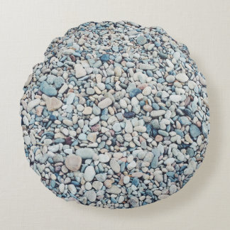 Pebbles lot round pillow