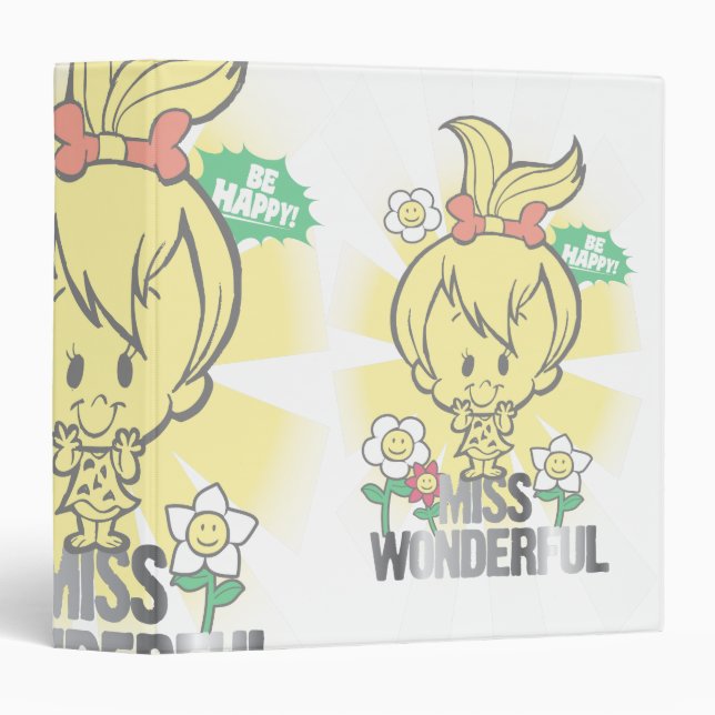 PEBBLES™ Miss Wonderful Binder (Front/Spine)