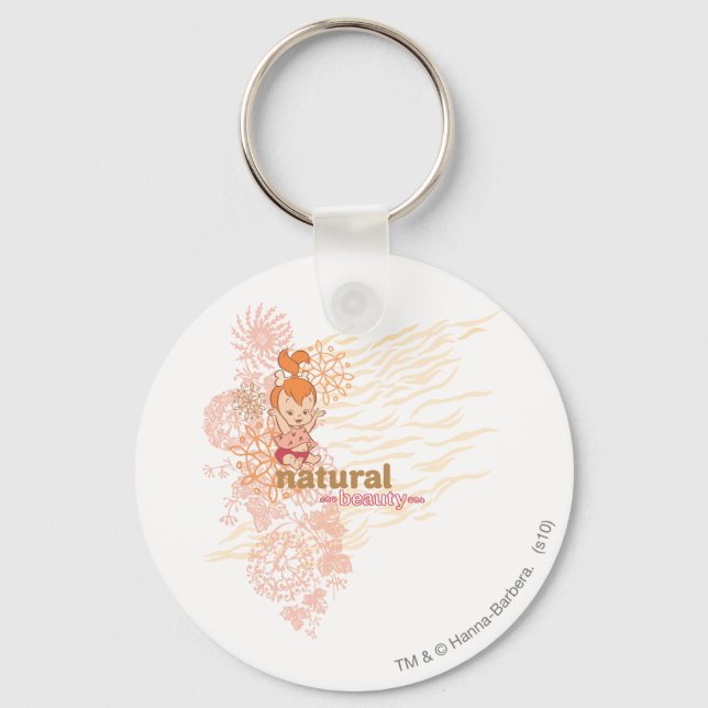 PEBBLES™ Natural Beauty Keychain (Front)
