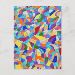 Pebbles on a Beach Postcard