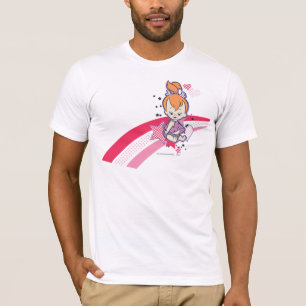 PEBBLES™ on Pink Rainbow T-Shirt