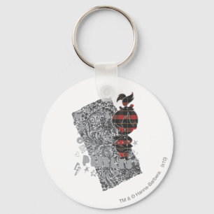 PEBBLES™ Punk Plaid Keychain
