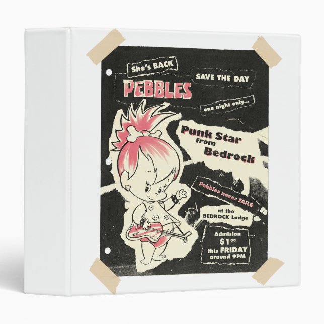 PEBBLES™ Punk Rock Legend Binder (Front/Spine)