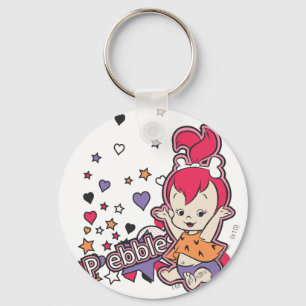 PEBBLES™ Purple Heart Keychain