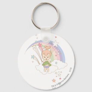 PEBBLES™ Rainbow Stars Keychain
