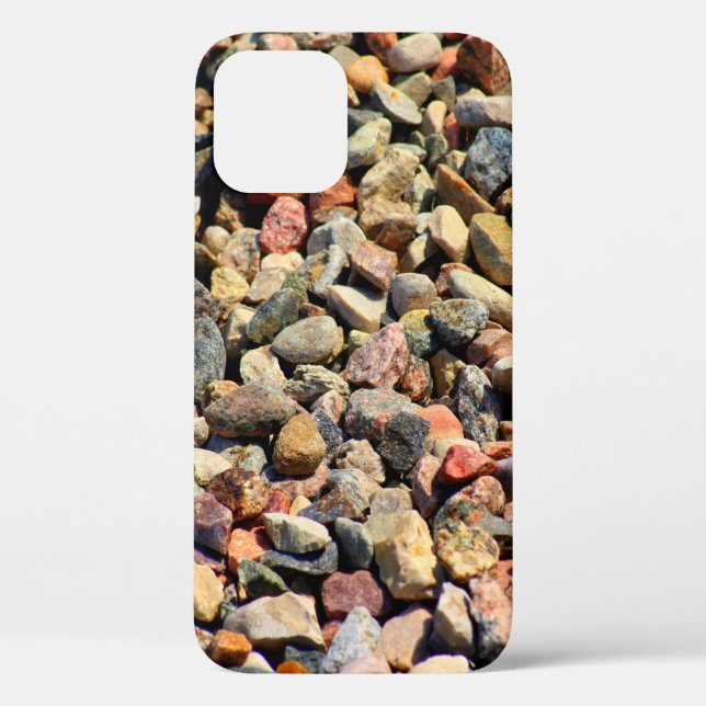 Pebbles rocks colourful texture Case-Mate iPhone case (Back)