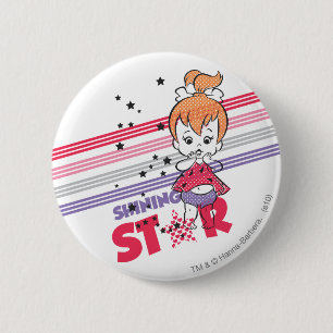 PEBBLES™ Shining Stars 2 Inch Round Button