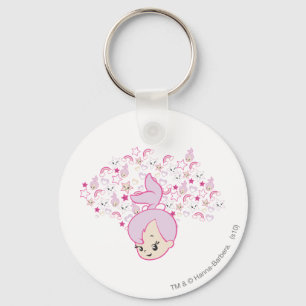 PEBBLES™ Star Print Keychain