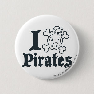 PEBBLES™ The Pirate 2 Inch Round Button