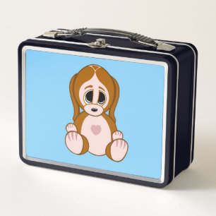 Pebbles the Puppy Metal Lunch Box