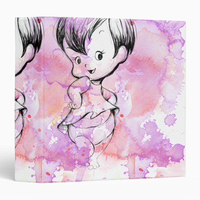 PEBBLES™ Watercolor Sketch Binder (Front/Spine)