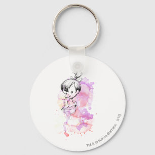PEBBLES™ Watercolor Sketch Keychain