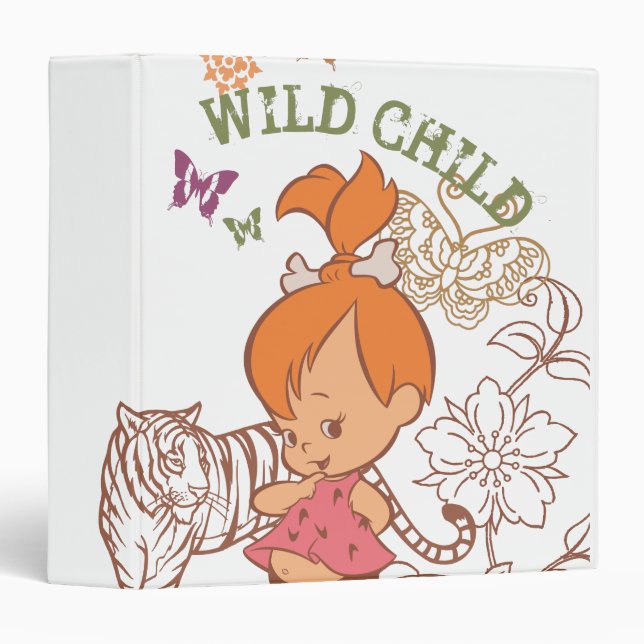 PEBBLES™ Wild Child Binder (Front/Spine)
