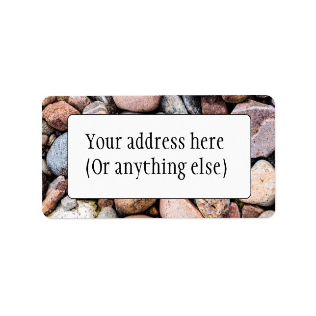 Pebbly Beach Label (Front)