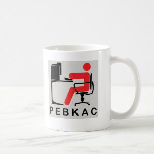 PEBKAC COFFEE MUG