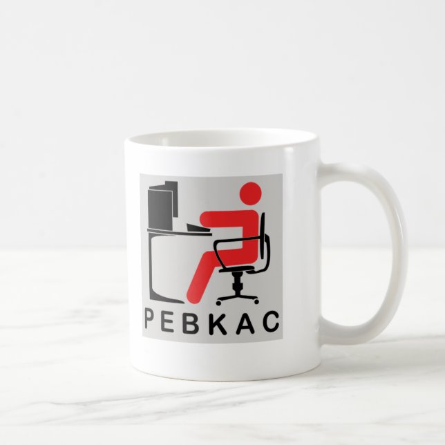 PEBKAC COFFEE MUG (Right)