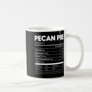 Pecan E Nutrition Facts Tee Family Matching Christ Coffee Mug