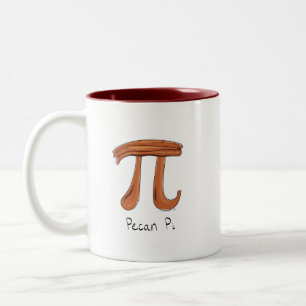 Pecan Pi Cute Math Pi Day Café Mug