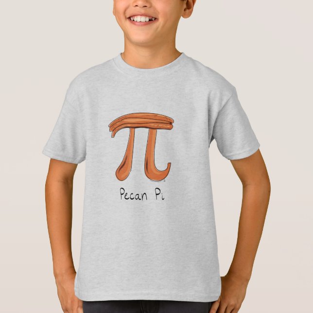 Pecan Pi Cute Math Pi Day Kid's Boy's T-Shirt (Front)