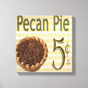 Pecan Pie Canvas Print