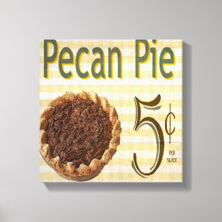 Pecan Pie Canvas Print