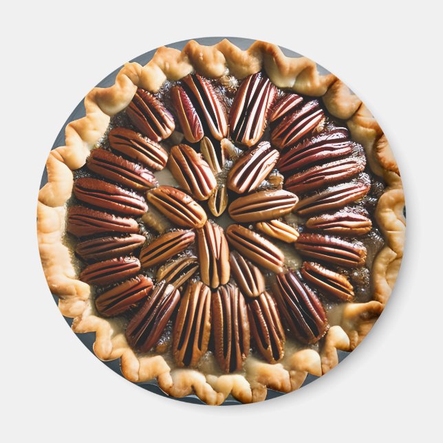 Pecan Pie Food Magnet (Front)