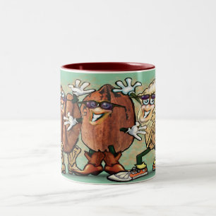 Pecans Mug de café à deux tons