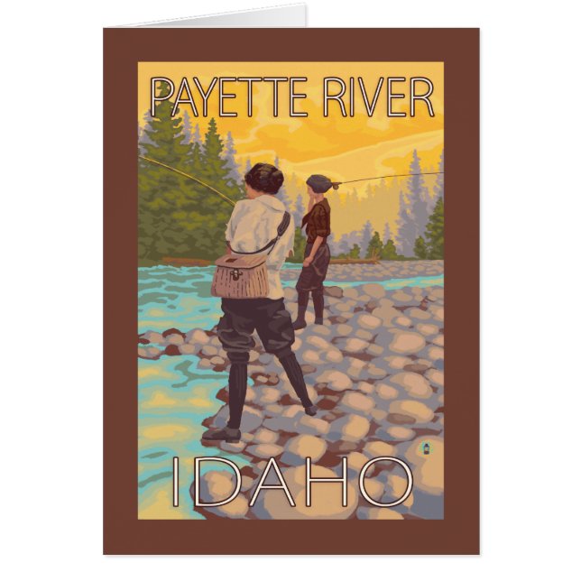 Pêche à la mouche - rivière Payette, Idaho (Devant)