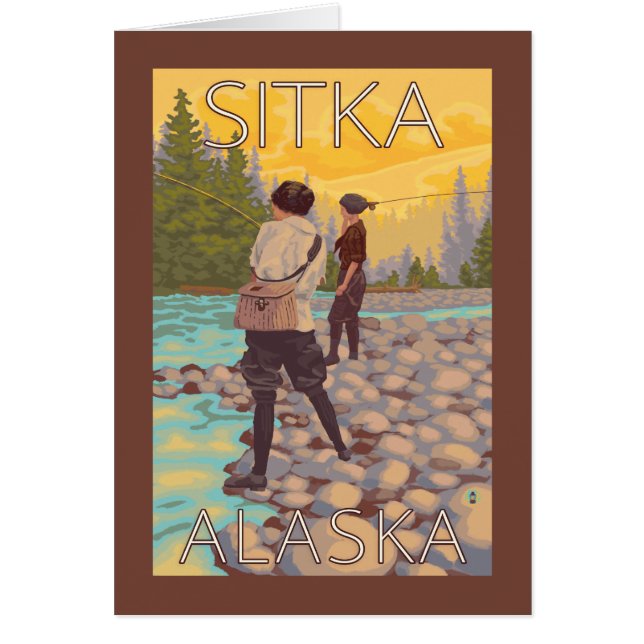 Pêche à la mouche - Sitka, Alaska (Devant)