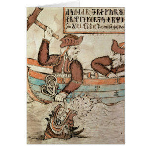 Pêche de Thor pour le serpent de Midgard