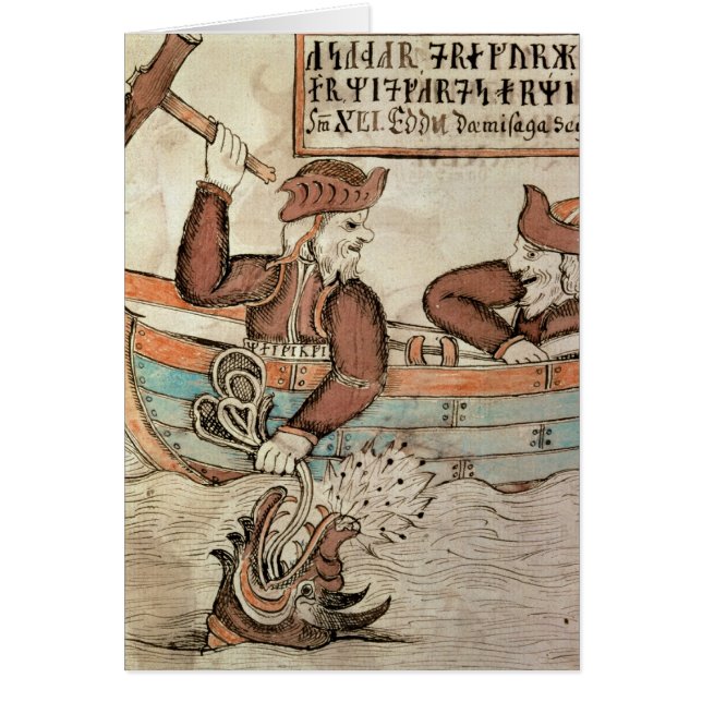 Pêche de Thor pour le serpent de Midgard (Devant)