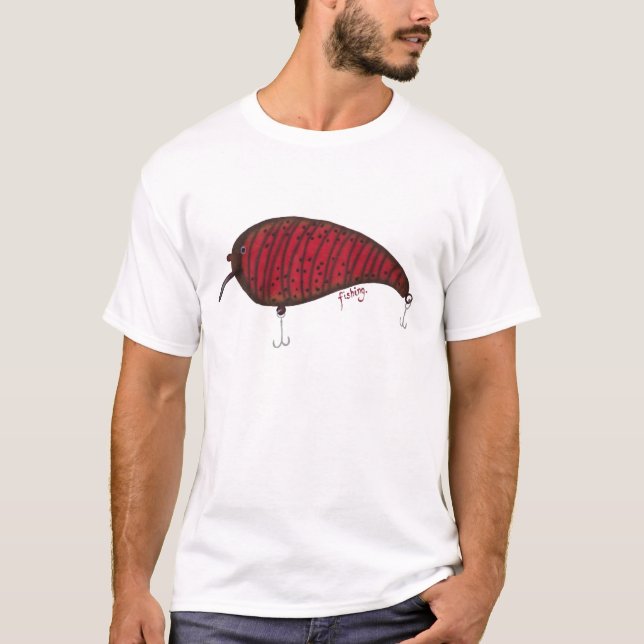 pêche du T-shirt d'attrait (Devant)