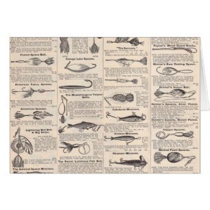 Pêche leures Publicité Pêcheur Art
