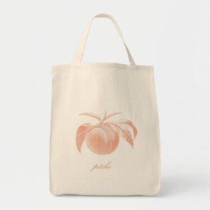 Pêche (Pêche) Sac fourre-tout d'épicerie bio
