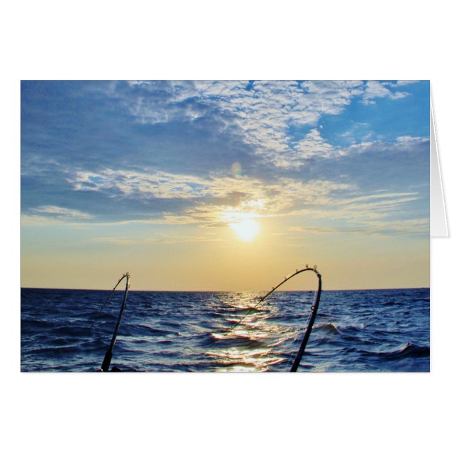 Pêche sur l'eau onde (Devant horizontal)