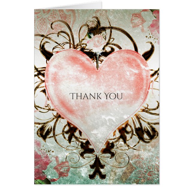 Pêche vintage florale élégante ornementale de (Devant)