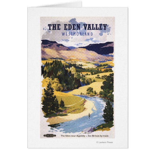 Pêcheur dans la vallée de l'Eden (Devant)