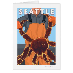Pêcheur de crabe royal - Seattle, Washington