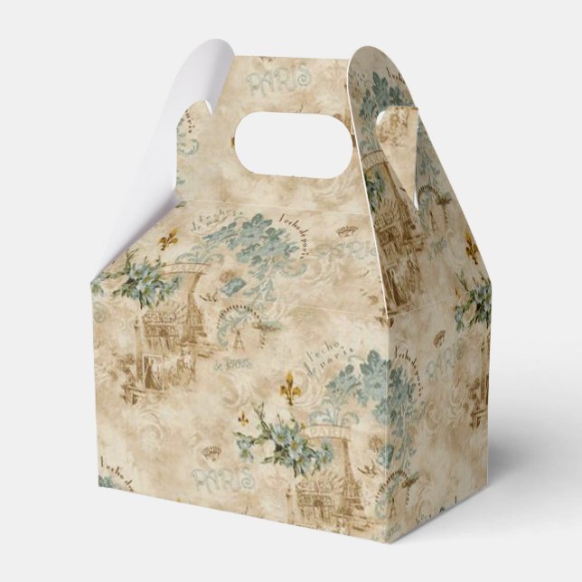 Pecho de Paris Favor Box (Front Side)