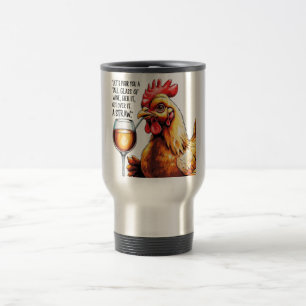 Pecked dans la tasse de poulet à la tête