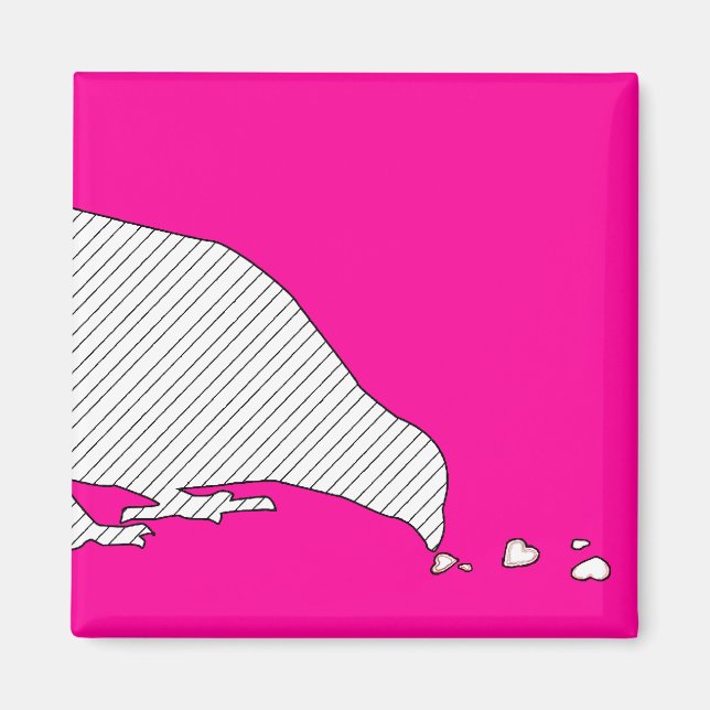 pecking order. magnet (Front)